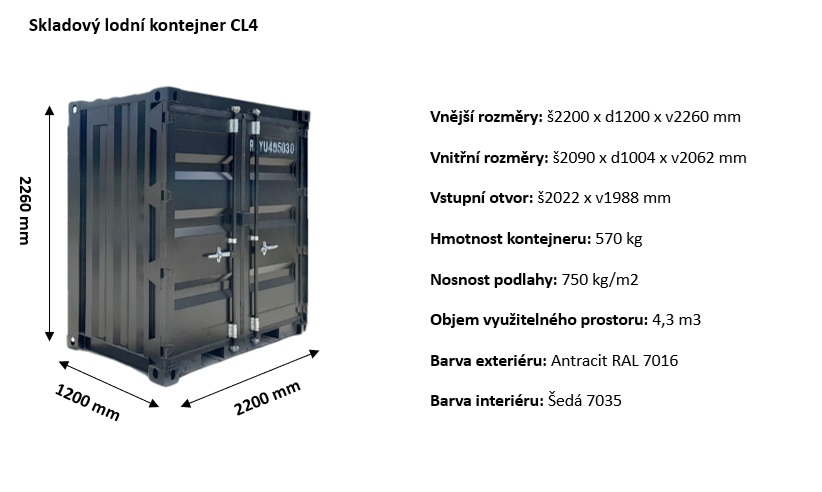 lodni kontejner CL4